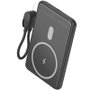 Leotec Power Bank Inalámbrico 5000mAh 20W Negro